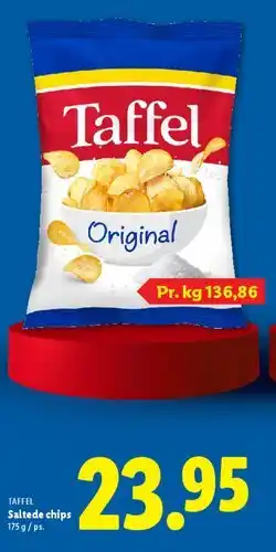 Lidl Taffel Original (Saltede chips) tilbud