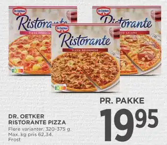 MENY Dr. Oetker Ristorante Pizza tilbud