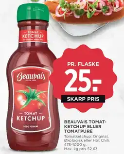 MENY Beauvais Tomatketchup / Tomatpuré tilbud