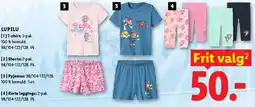 Lidl Børnetøj - T-shirts, Shorts, Pyjamas, Korte leggings tilbud