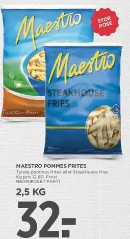 MENY Maestro Pommes Frites / Steakhouse Fries tilbud