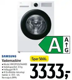 Føtex Vaskemaskine tilbud