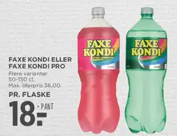 MENY Faxe Kondi eller Faxe Kondi Pro tilbud