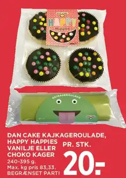 MENY Dan Cake / Happy Happies tilbud