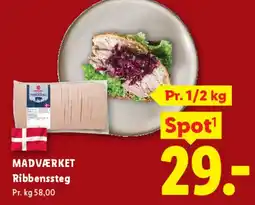 Lidl Ribbenssteg tilbud
