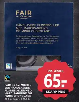 MENY Fair by Sv. Michelsen - håndlavede flødeboller tilbud