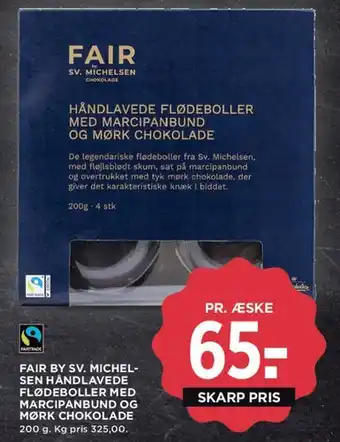 MENY Fair by Sv. Michelsen - håndlavede flødeboller tilbud