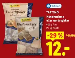 Lidl Håndværkere eller rundstykker tilbud