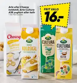 Bilka Arla / Cheasy koldskål, Cultura eller kefir tilbud