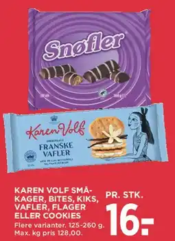 MENY Karen Volf / Snøfler tilbud