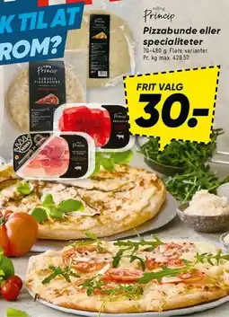 Bilka Princip pizzabunde eller specialiteter tilbud