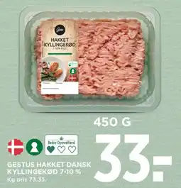 MENY Gestus hakket dansk kyllingekød tilbud