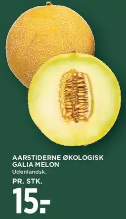 MENY Aarstiderne Økologisk Galia Melon tilbud