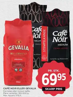 MENY Café Noir eller Gevalia tilbud