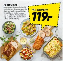 Bilka Festbuffet tilbud