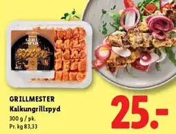 Lidl Kalkun grillspyd tilbud