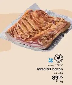 Dagrofa Food Service Tørsaltet bacon tilbud