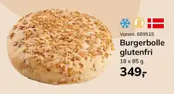 Dagrofa Food Service Burgerbolle glutenfri tilbud