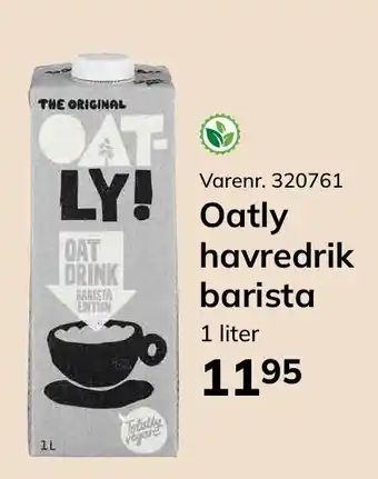 Dagrofa Food Service Oatly havredrik barista tilbud