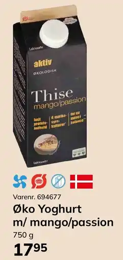 Dagrofa Food Service Øko Yoghurt m/mango/passion tilbud