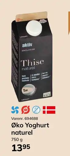 Dagrofa Food Service Øko Yoghurt naturel tilbud