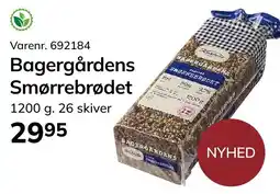 Dagrofa Food Service Bagergårdens Smørrebrødet tilbud
