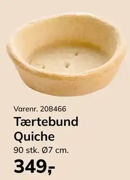Dagrofa Food Service Tærtebund Quiche tilbud