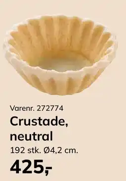 Dagrofa Food Service Crustade, neutral tilbud