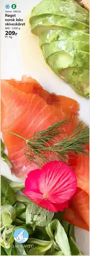 Dagrofa Food Service Røget norsk laks skiveskåret tilbud