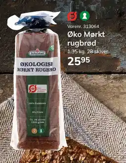 Dagrofa Food Service Øko Mørkt rugbrød tilbud