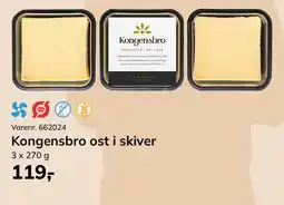 Dagrofa Food Service Kongensbro ost i skiver tilbud