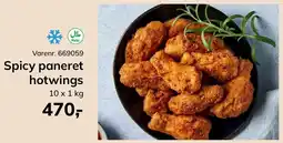 Dagrofa Food Service Spicy paneret hotwings tilbud