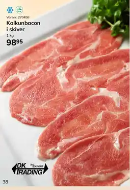 Dagrofa Food Service Kalkunbacon i skiver tilbud