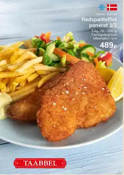 Dagrofa Food Service Rødspættefilet paneret 1/2 5 tilbud