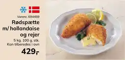 Dagrofa Food Service Rødspætte m/hollandaise og rejer tilbud