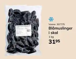 Dagrofa Food Service Blåmuslinger i skal tilbud