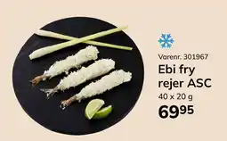 Dagrofa Food Service Ebi fry rejer ASC tilbud