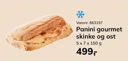 Dagrofa Food Service Panini gourmet skinke og ost tilbud