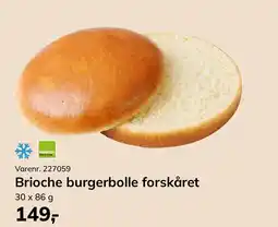 Dagrofa Food Service Brioche burgerbolle forskåret tilbud