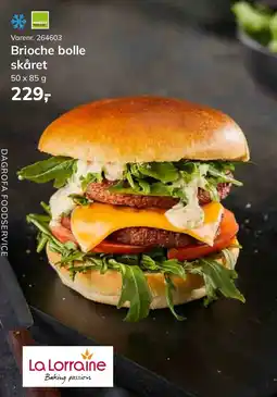 Dagrofa Food Service Brioche bolle skåret tilbud