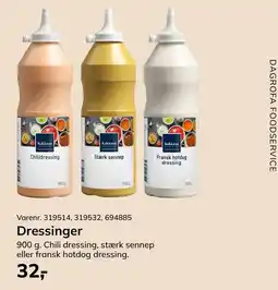 Dagrofa Food Service Dressinger tilbud