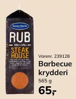 Dagrofa Food Service Santa Maria Barbecue krydderi tilbud
