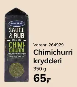 Dagrofa Food Service Santa Maria Chimichurri krydderi tilbud