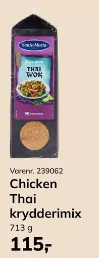 Dagrofa Food Service Santa Maria Chicken Thai krydderimix tilbud