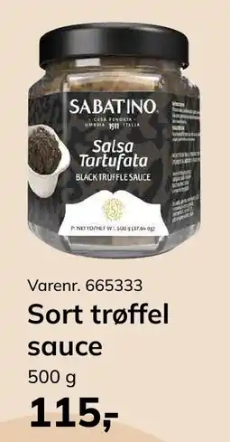 Dagrofa Food Service Sort trøffel sauce tilbud