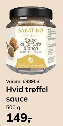 Dagrofa Food Service Hvid trøffel sauce tilbud