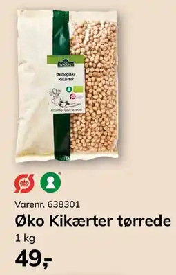 Dagrofa Food Service Øko kikærter tørrede tilbud