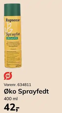 Dagrofa Food Service Øko Sprayfedt tilbud