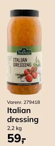 Dagrofa Food Service Italian dressing tilbud