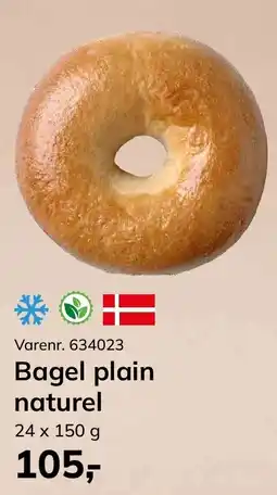 Dagrofa Food Service Bagel plain naturel tilbud